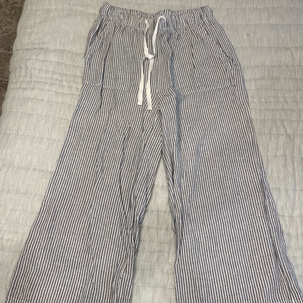 Thread & Supply striped crop pant